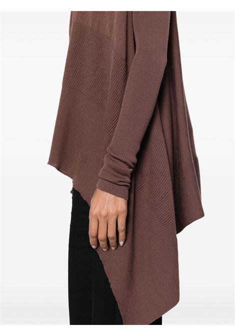 Brown medium wrap cardigan Rick Owens - women RICK OWENS | RP02D3642ML93